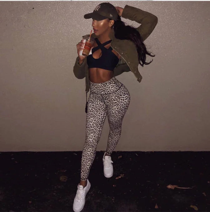 Women's Leopard Print Leggings