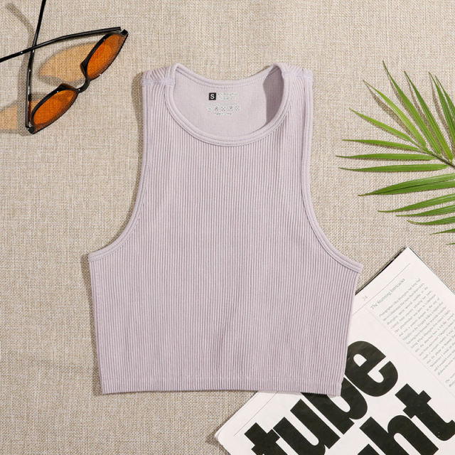 Women Workout Tank Top light purple M