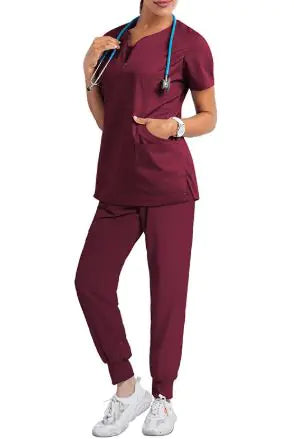Medical Scrub set for Women Brosch Beauty