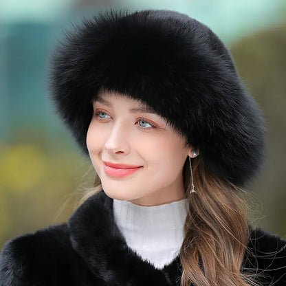 Women's Winter Outdoor Warm Fur Hat