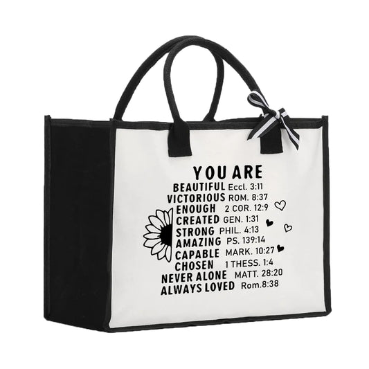 Religious Gifts for Women Bible Christian Gift  Tote Bag for Women