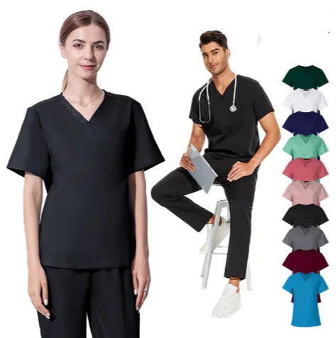 Unisex Medical Scrub Set Brosch Beauty