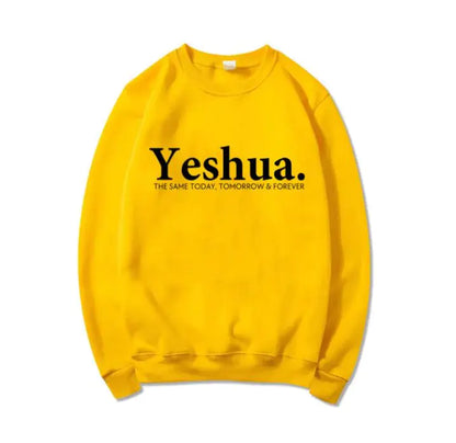 Yeshua Christian Sweatshirt Christian Apparel Faith