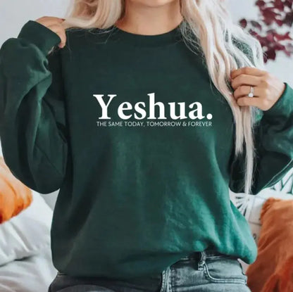 Yeshua Christian Sweatshirt Christian Apparel Faith