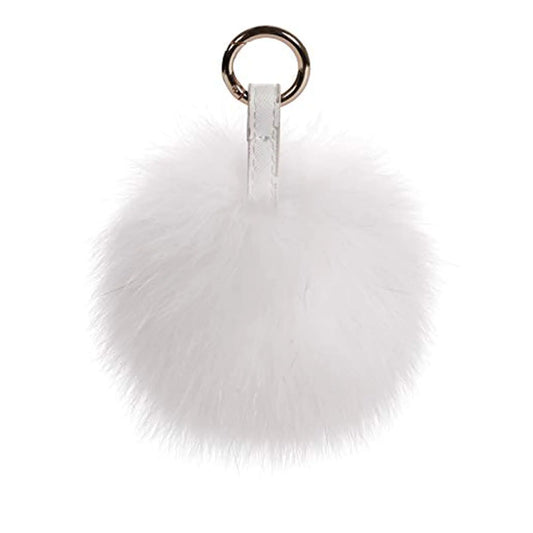 Pom Keychain Artificial Faux Fur Ball Keychains