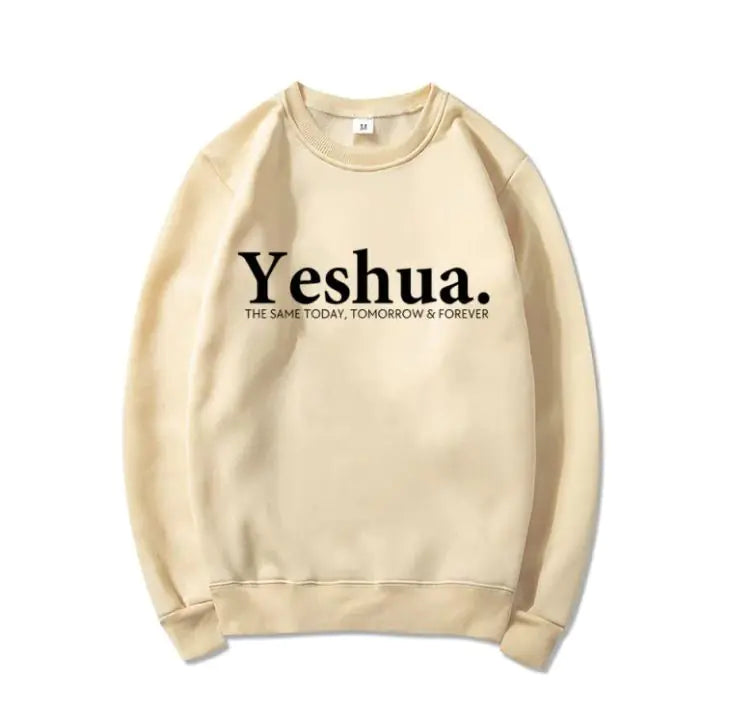 Yeshua Christian Sweatshirt Christian Apparel Faith