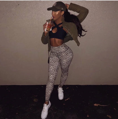 Women's Leopard Print Leggings