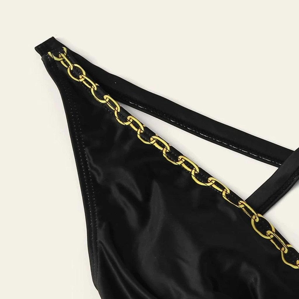 Baroque Print Swimsuit